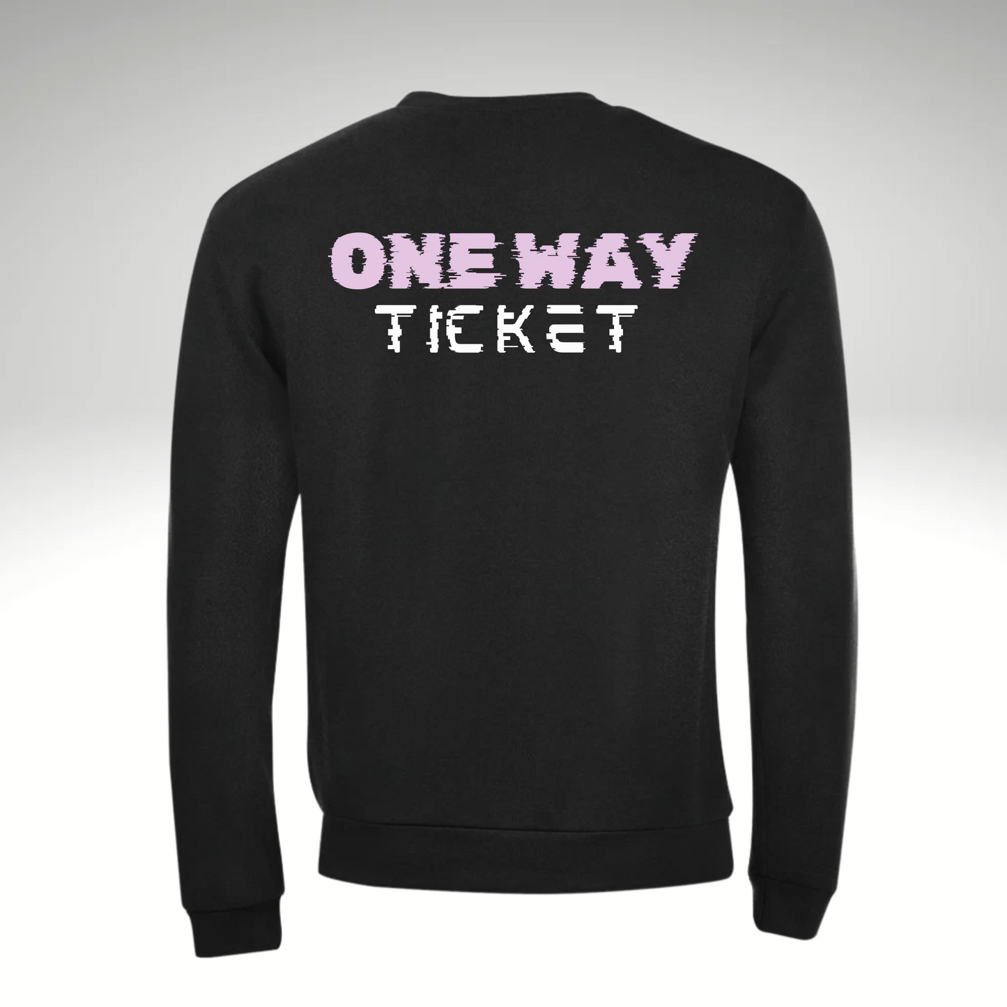SWEAT CREWNECK ONE WAY TICKET
