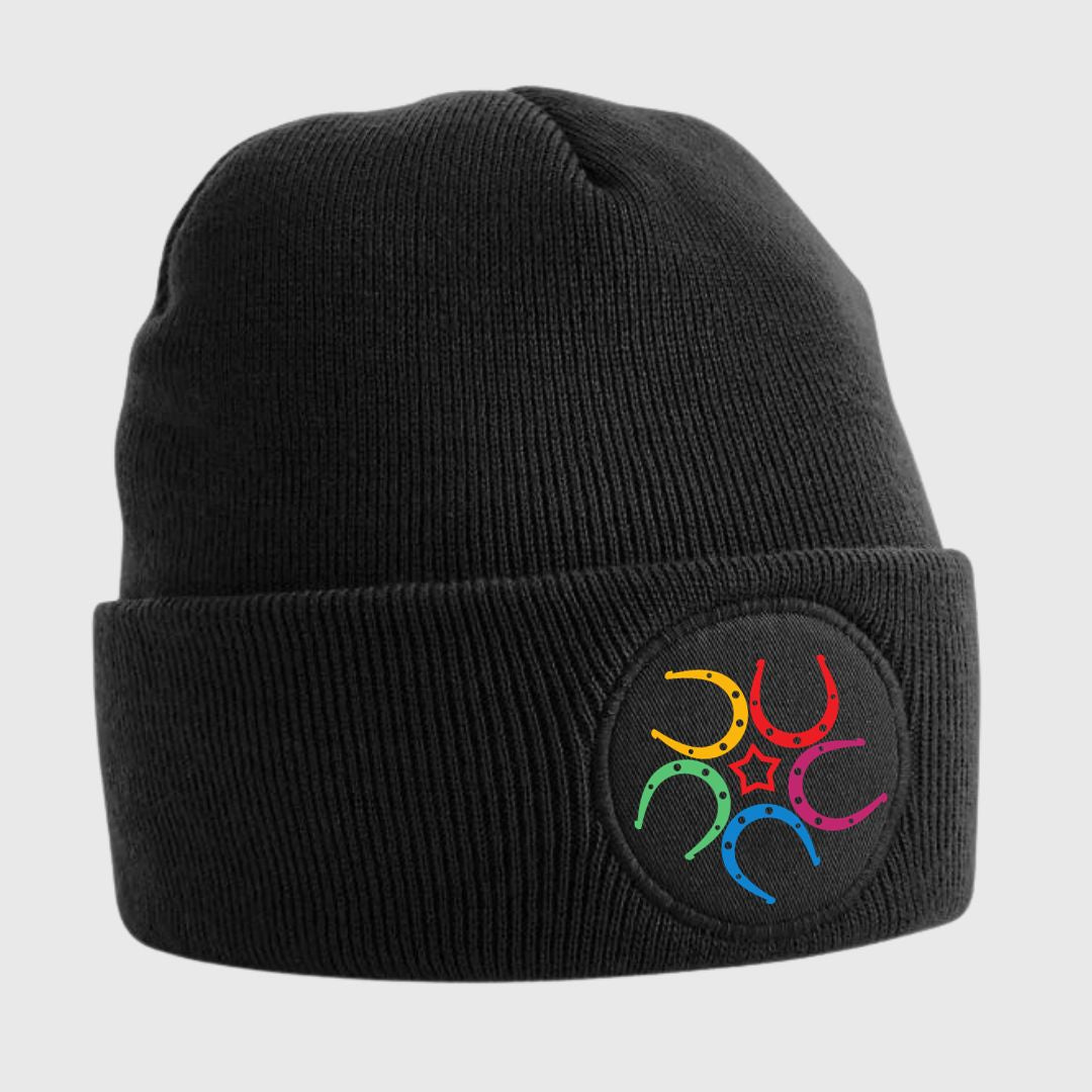 Rainbow beanie